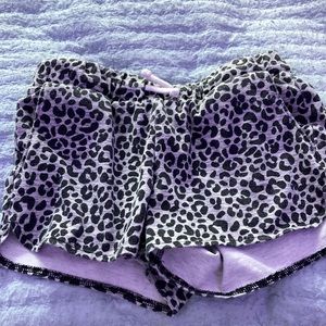 Leopard print shorts! Girls small 6/7. Worn only a couple of times.